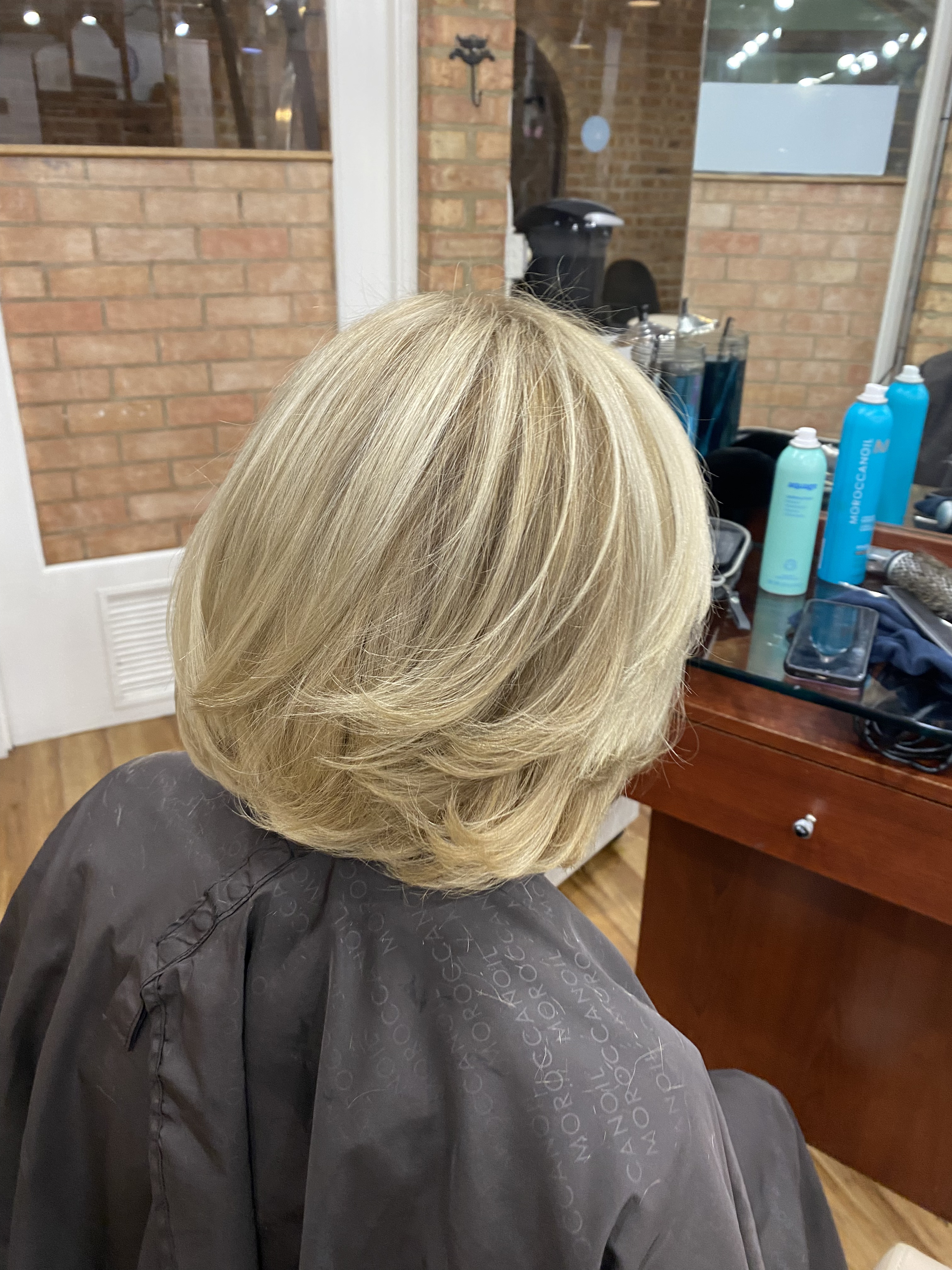 Salon styling work