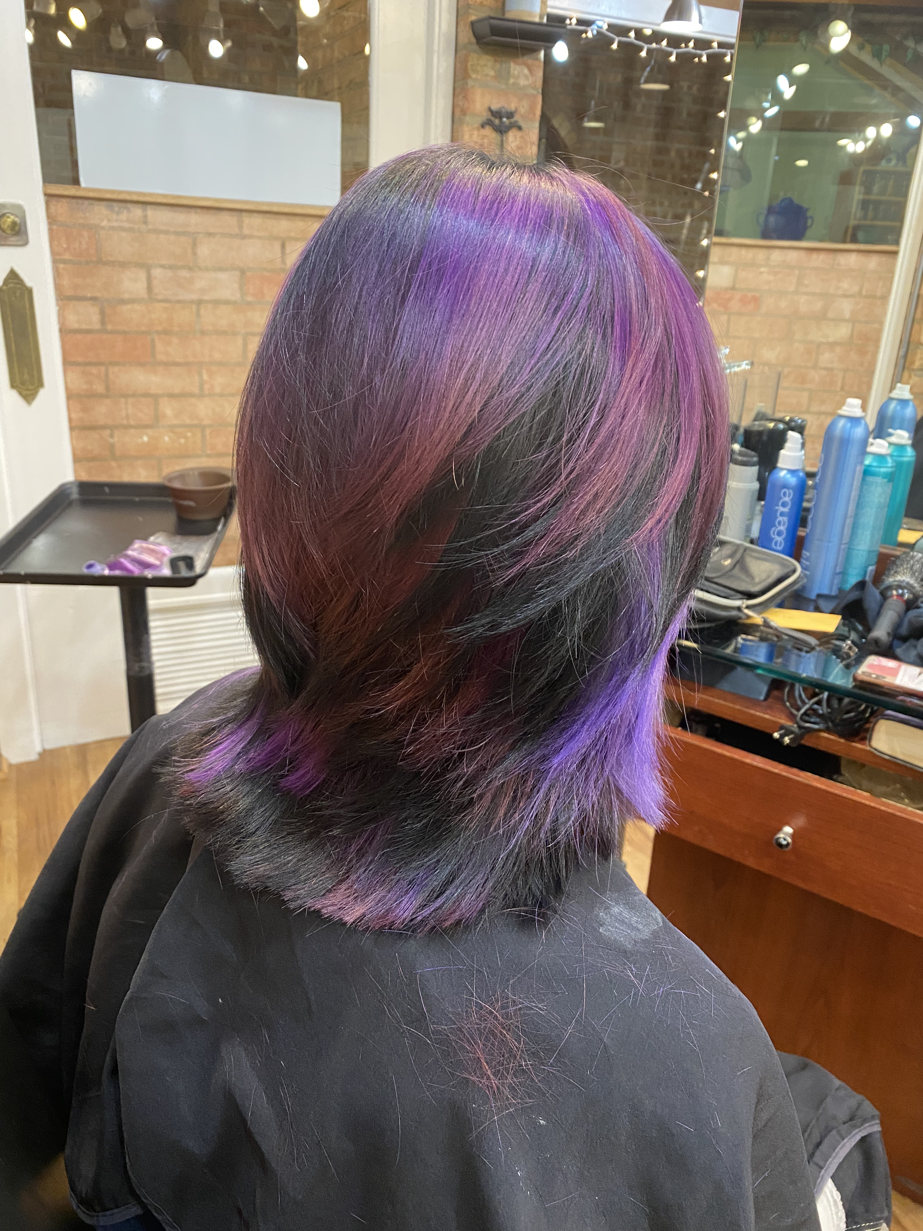 Salon styling work
