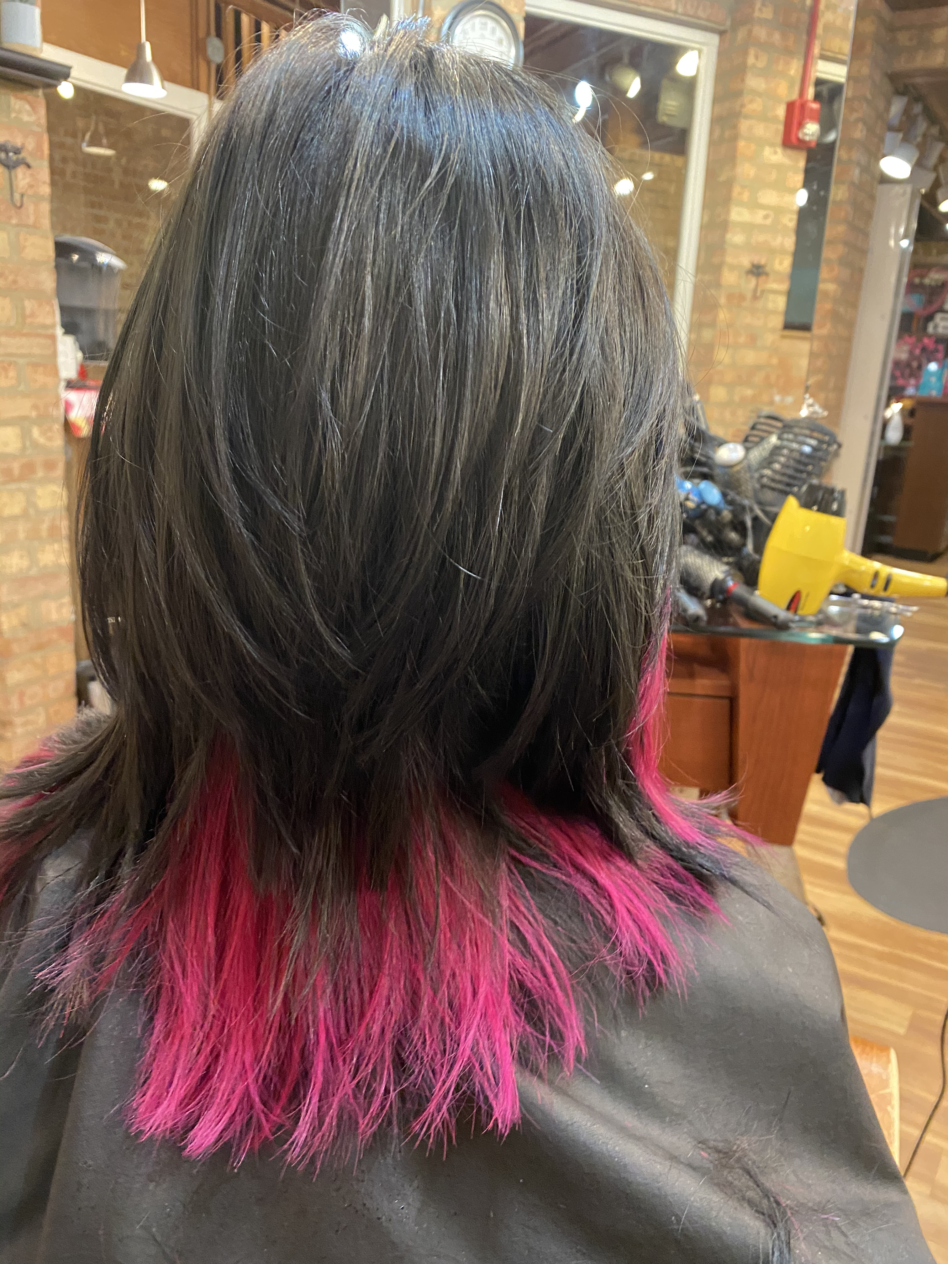 Salon styling work