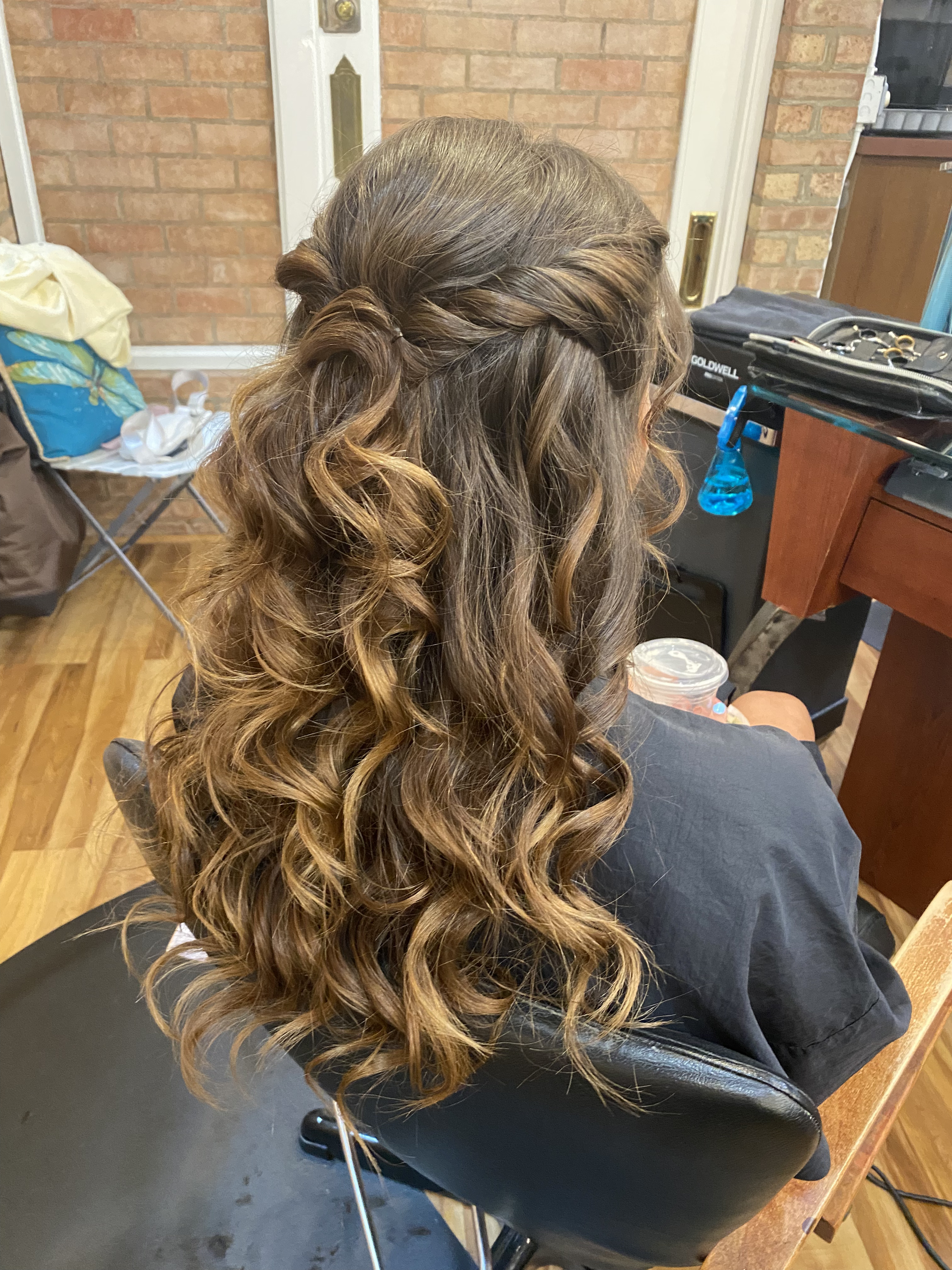 Salon styling work