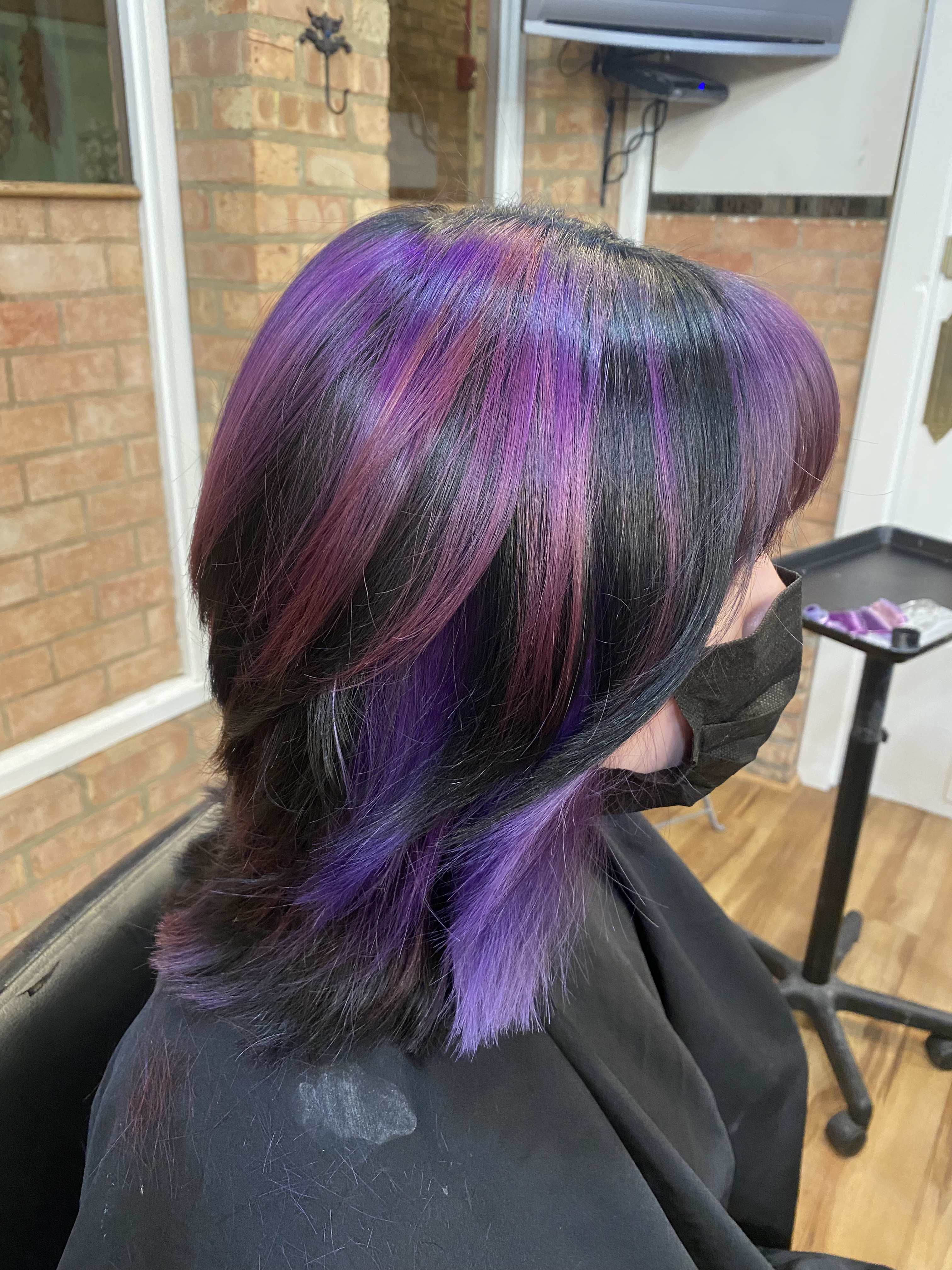 Salon styling work