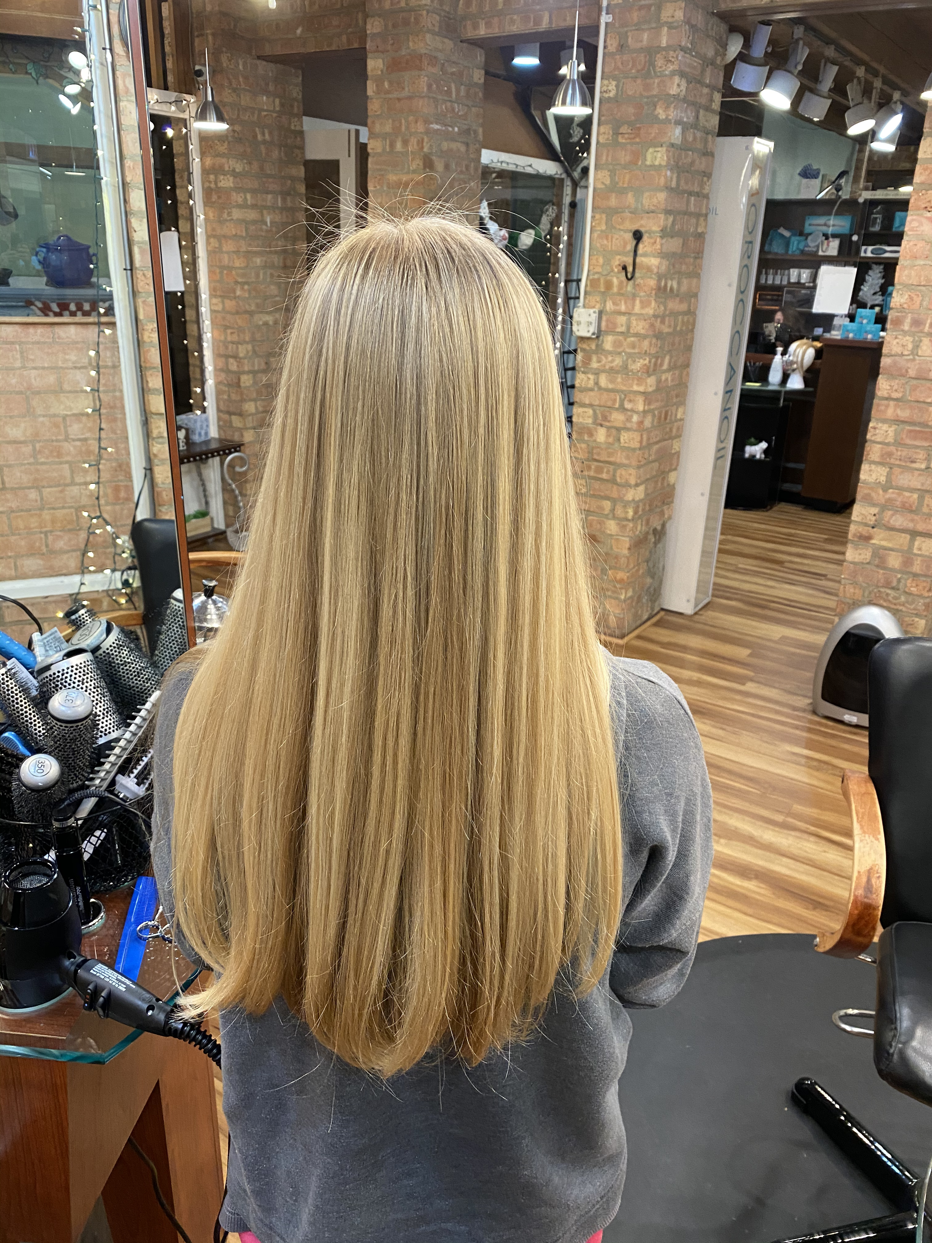 Salon styling work